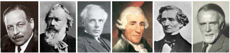 Komponisten des Frühlingskonzertes 2026